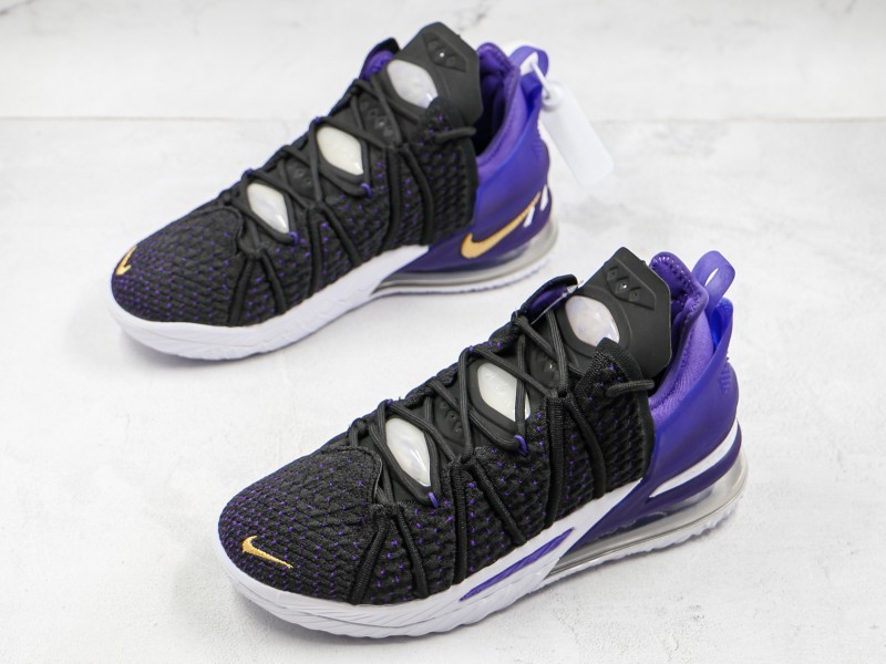 Nike LeBron 18 "Lakers" Modelo 109M - Modo Zapatillas | zapatillas en descuento