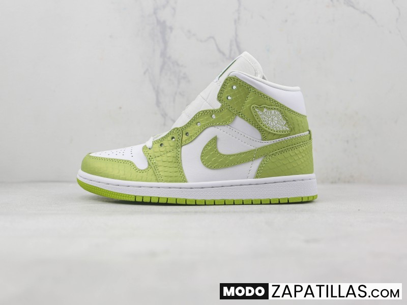 Nike Air Jordan 1 Mid Green Python M - Modo Zapatillas | zapatillas en descuento