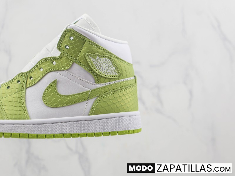 Nike Air Jordan 1 Mid Green Python M - Modo Zapatillas | zapatillas en descuento