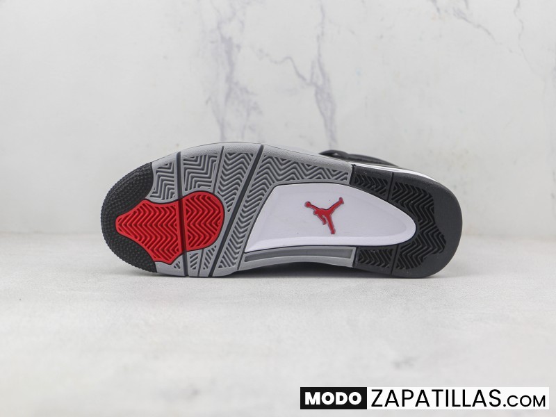 Nike Air Jordan 4 Retro Black Canvas M - Modo Zapatillas | zapatillas en descuento