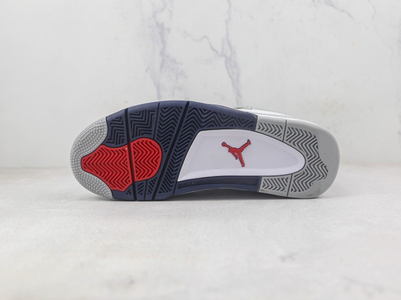 NIKE AIR JORDAN 4 RETRO || Nike Air Jordan 4 Retro White Midnight Navy M - Modo Zapatillas | zapatillas en descuento