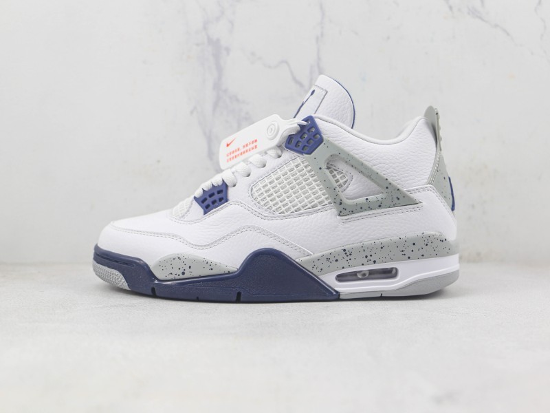 NIKE AIR JORDAN 4 RETRO || Nike Air Jordan 4 Retro White Midnight Navy M - Modo Zapatillas | zapatillas en descuento