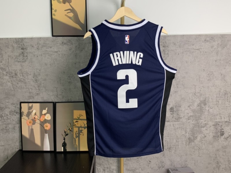 Dallas Mavericks- Kyrie Irving # 2 || Camiseta - Jersey deportivo Nike - Logo NBA - versión azul oscuro - Modo Zapatillas | zapatillas en descuento