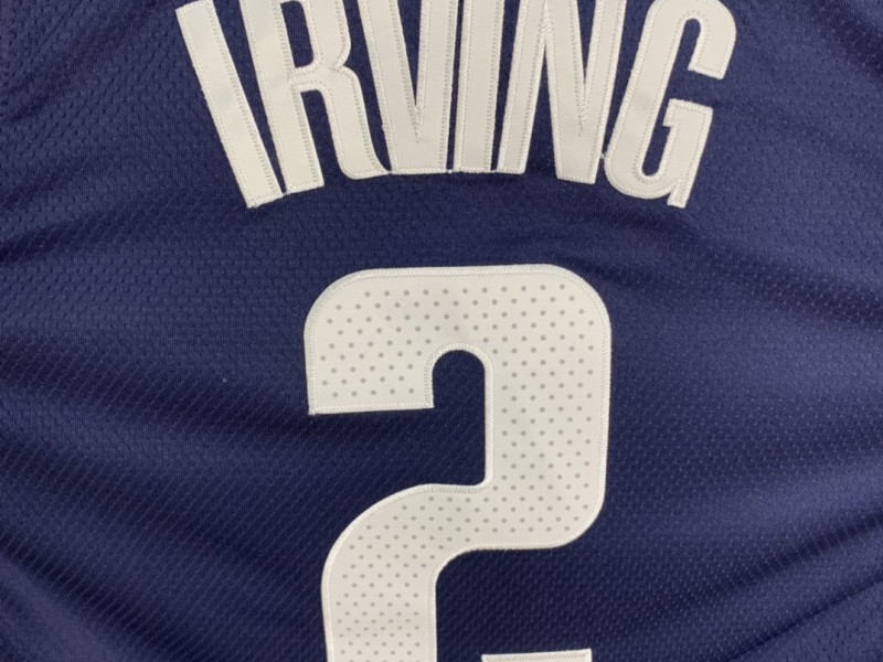 Dallas Mavericks- Kyrie Irving # 2 || Camiseta - Jersey deportivo Nike - Logo NBA - versión azul oscuro - Modo Zapatillas | zapatillas en descuento