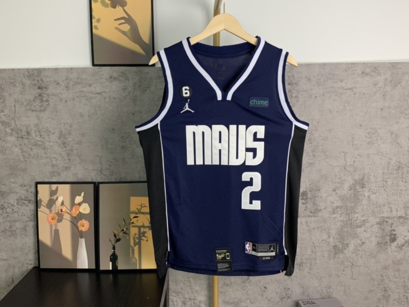 Dallas Mavericks- Kyrie Irving # 2 || Camiseta - Jersey deportivo Nike - Logo NBA - versión azul oscuro - Modo Zapatillas | zapatillas en descuento