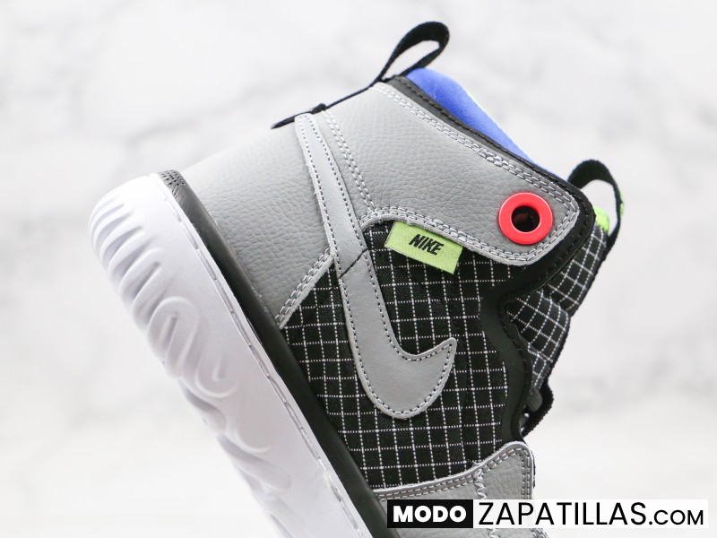 Nike Air Jordan 1 High React Black Particle Grey - Modo Zapatillas | zapatillas en descuento