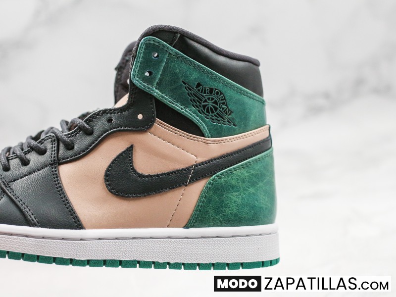 Nike Air Jordan 1 Retro High Bio Beige Anthracite Mystic Green - Modo Zapatillas | zapatillas en descuento