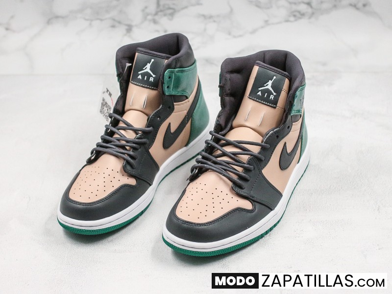 Nike Air Jordan 1 Retro High Bio Beige Anthracite Mystic Green - Modo Zapatillas | zapatillas en descuento