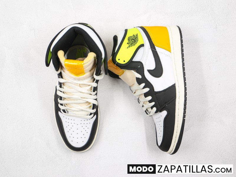 Nike Air Jordan 1 Retro High White Black Volt University Gold - Modo Zapatillas | zapatillas en descuento