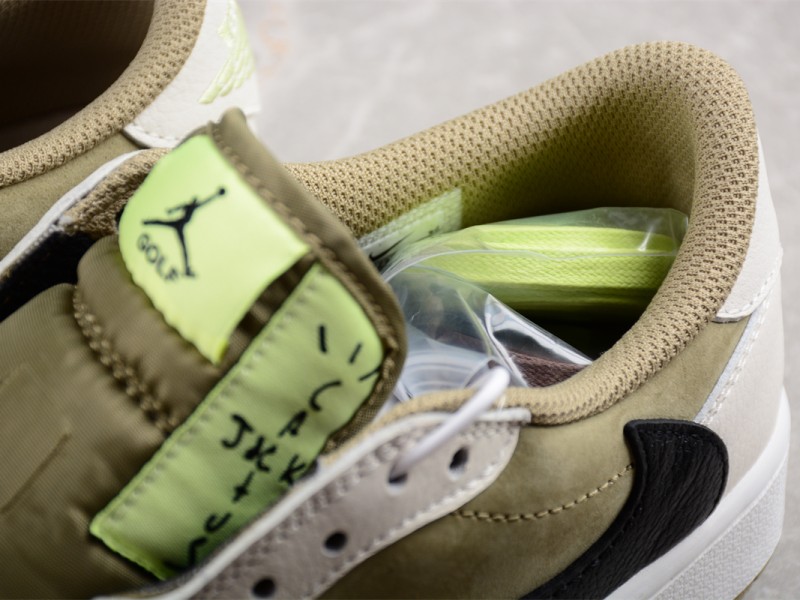 Nike Air Jordan 1 Retro Low Golf Travis Scott Neutral Olive - Modo Zapatillas | zapatillas en descuento