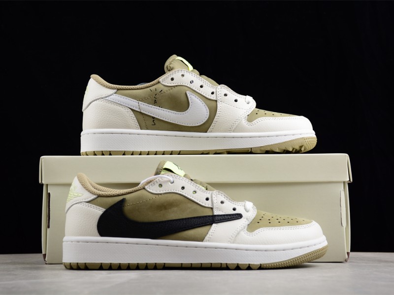Nike Air Jordan 1 Retro Low Golf Travis Scott Neutral Olive - Modo Zapatillas | zapatillas en descuento