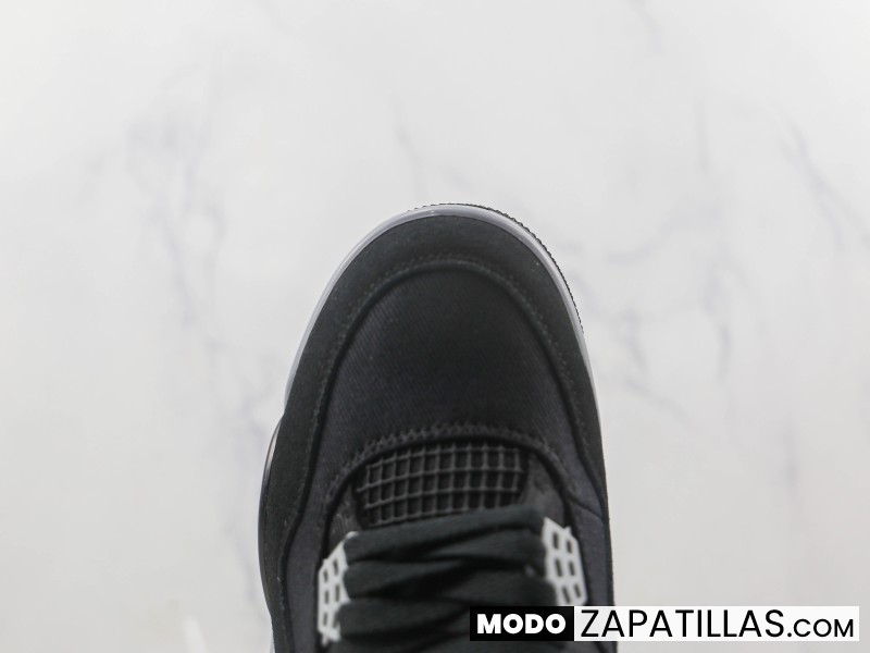 Nike Air Jordan 4 Retro Black Canvas - Modo Zapatillas | zapatillas en descuento
