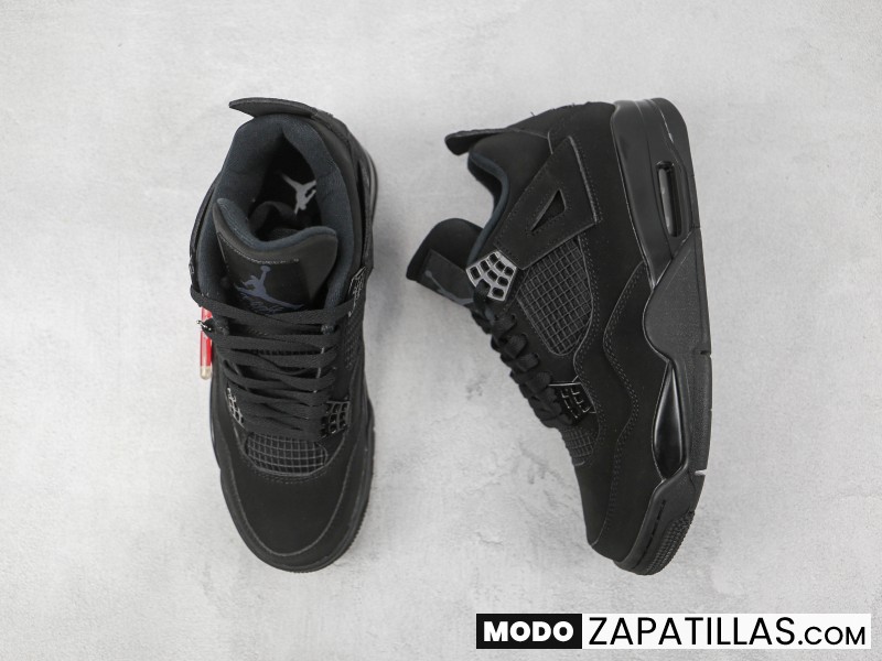 Nike Air Jordan 4 Retro Black Cat - Modo Zapatillas | zapatillas en descuento