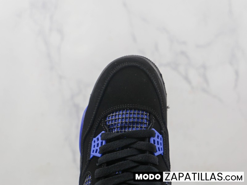 Nike Air Jordan 4 Retro Black Game Royal - Modo Zapatillas | zapatillas en descuento