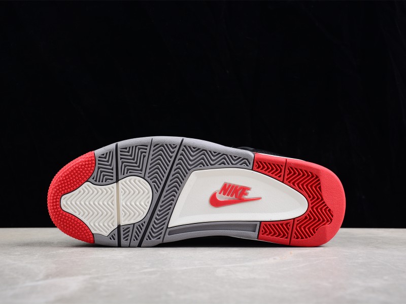 NIKE AIR JORDAN 4 RETRO || Nike Air Jordan 4 Retro Bred - Modo Zapatillas | zapatillas en descuento