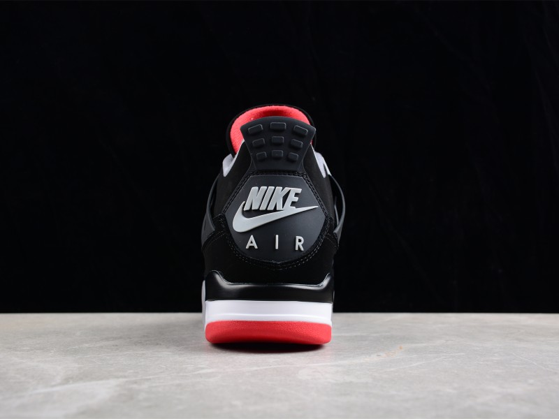 NIKE AIR JORDAN 4 RETRO || Nike Air Jordan 4 Retro Bred - Modo Zapatillas | zapatillas en descuento