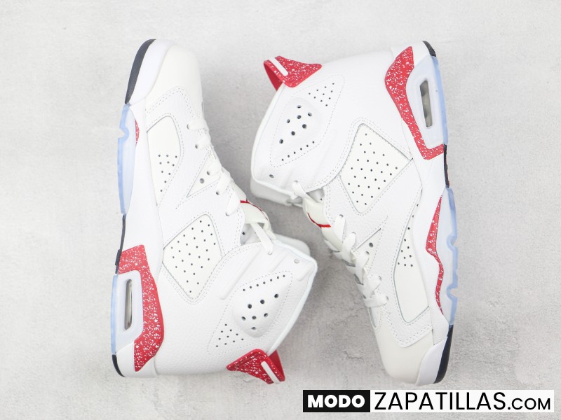 NIKE AIR JORDAN 6 RETRO || Nike Air Jordan 6 Retro Red Oreo - Modo Zapatillas | zapatillas en descuento