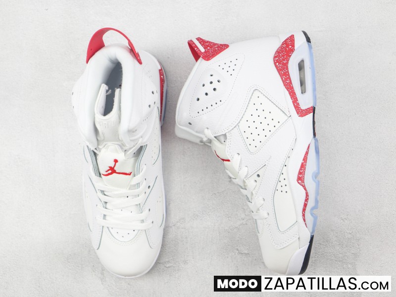 NIKE AIR JORDAN 6 RETRO || Nike Air Jordan 6 Retro Red Oreo - Modo Zapatillas | zapatillas en descuento