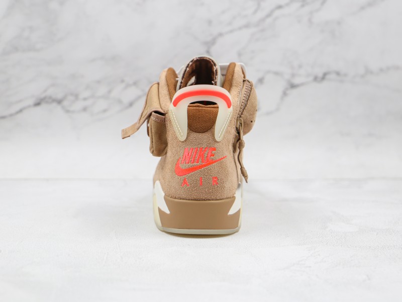 Nike Air Jordan 6 x Travis Scott British Khaki Modelo 105H - Modo Zapatillas | zapatillas en descuento