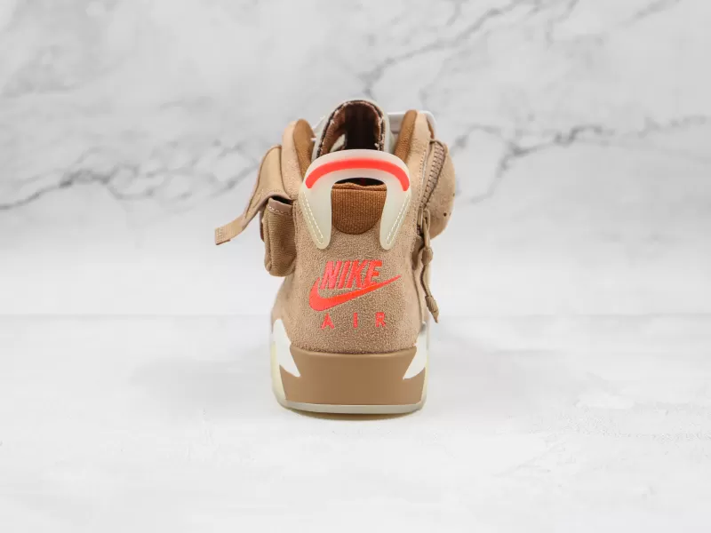 Nike Air Jordan 6 x Travis Scott British Khaki Modelo 105H - Imagenes Modo Zapatillas | Moda Zapatillas Hombre · Zapatillas de Mujer | Nike · Adidas