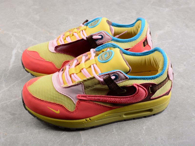 Nike Air Max 1 Travis Scott Cactus Jack Pink and Saturn Gold Two - Modo Zapatillas | zapatillas en descuento