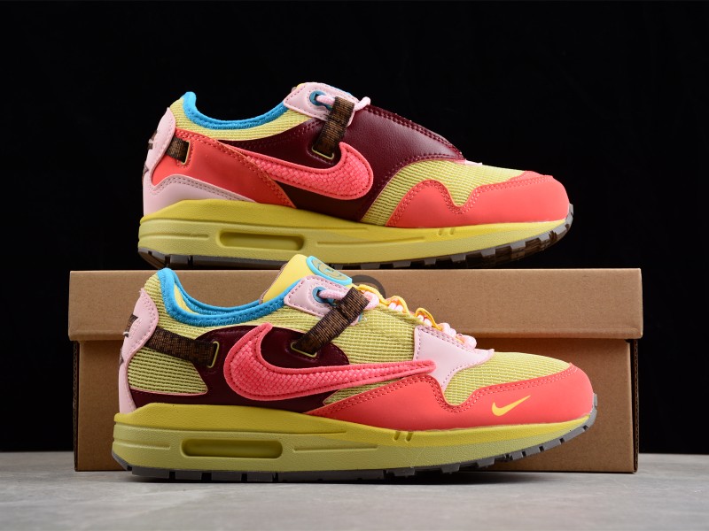 Nike Air Max 1 Travis Scott Cactus Jack Pink and Saturn Gold Two - Modo Zapatillas | zapatillas en descuento