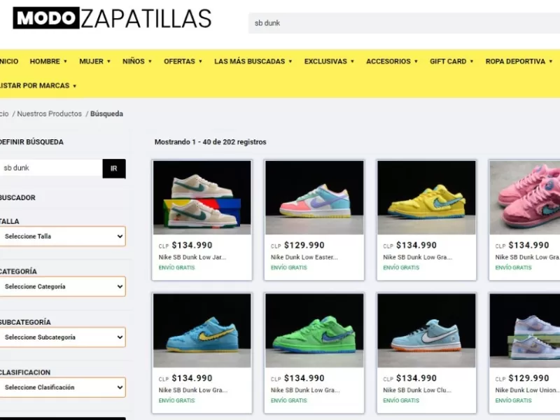 Elige tu SB DUNK A $99.990 PROMO CYBERMONDAY - Modo Zapatillas | zapatillas en descuento 