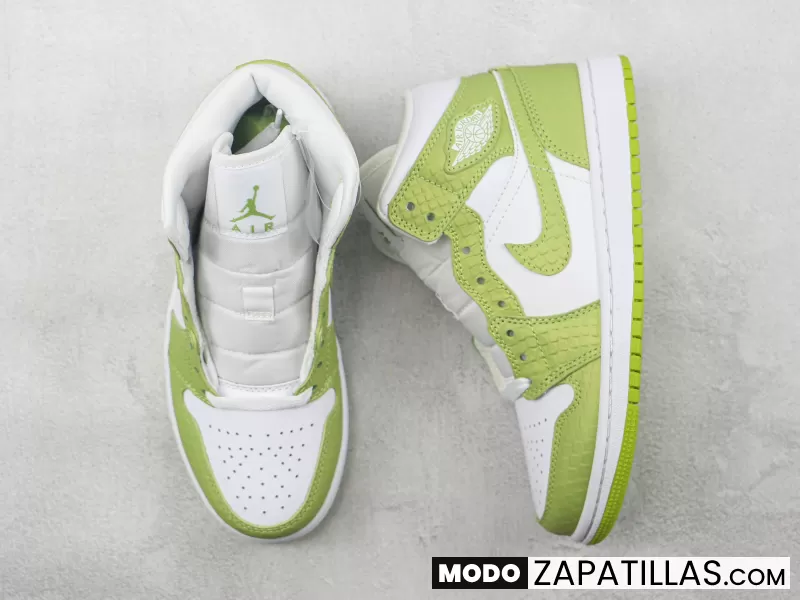 Nike Air Jordan 1 Mid Green Python M - Modo Zapatillas | zapatillas en descuento 