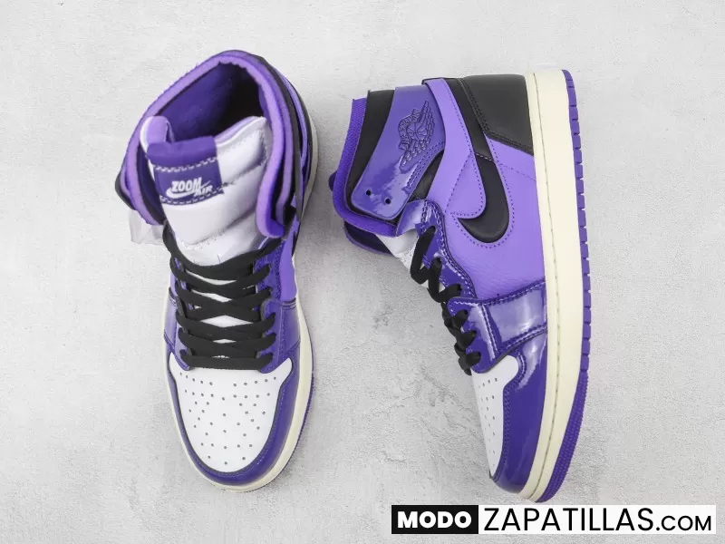 Nike Air Jordan 1 Mid Purple Patent M - Modo Zapatillas | zapatillas en descuento 
