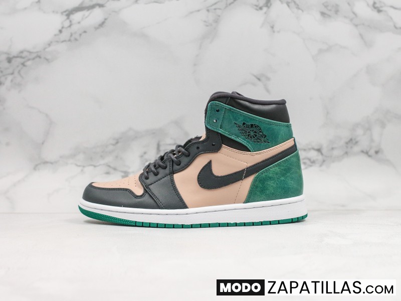 Nike Air Jordan 1 Retro High Bio Beige Anthracite Mystic Green - Modo Zapatillas | zapatillas en descuento