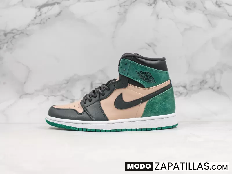 Nike Air Jordan 1 Retro High Bio Beige Anthracite Mystic Green - Modo Zapatillas | zapatillas en descuento 