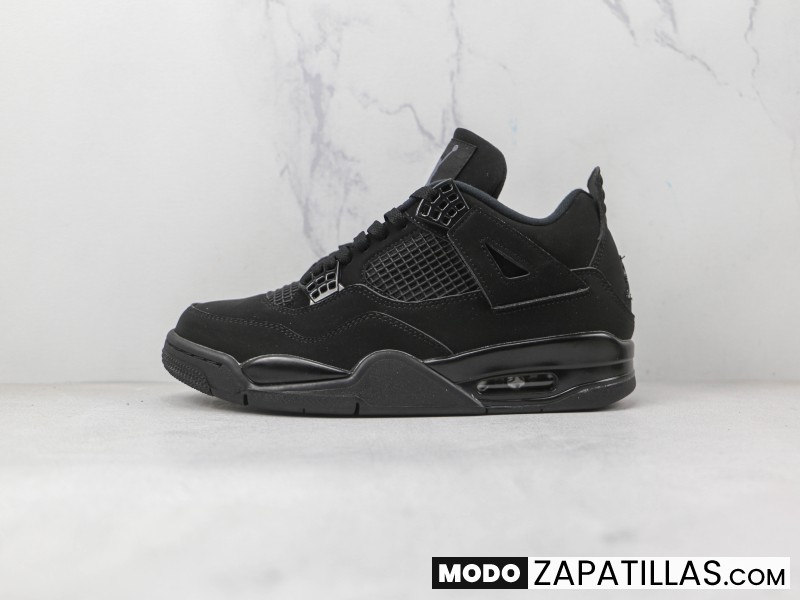 Nike Air Jordan 4 Retro Black Cat - Modo Zapatillas | zapatillas en descuento