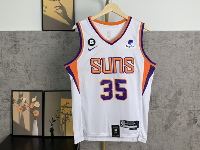 Phoenix Suns - Kevin Durant # 35 || Camiseta - Jersey deportivo Nike - Logo NBA - versión blanca - Modo Zapatillas | zapatillas en descuento 
