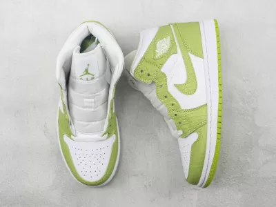 Nike Air Jordan 1 Mid Green Python M
