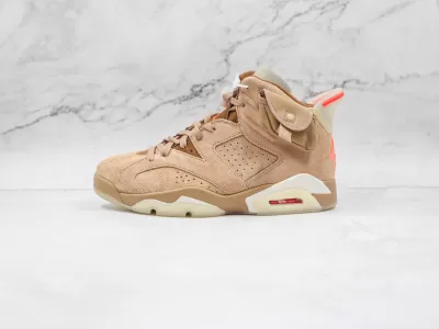 Nike Air Jordan 6 x Travis Scott British Khaki Modelo 105M - Modo Zapatillas | zapatillas en descuento 